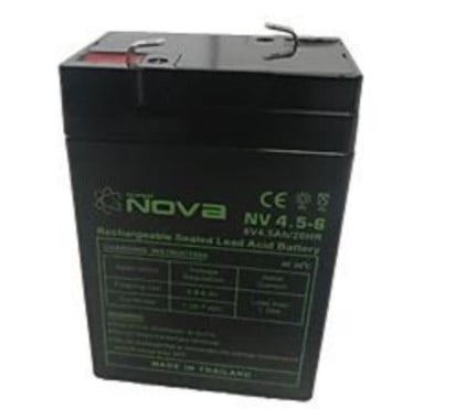 Nova NV4.5-6 Volts AGM-VRLA Sealed Lead Acid Battery