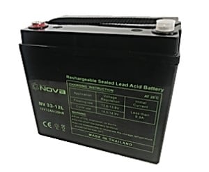 Nova NV 33-12 Volts AGM-VRLA Sealed Lead Acid Battery
