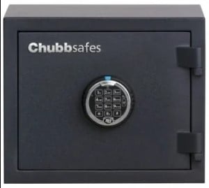 Chubbsafes Home Safe S2 30P M-20 21L 1 Shelf Electronic Lock Fire And Burglary Proof Security Safe