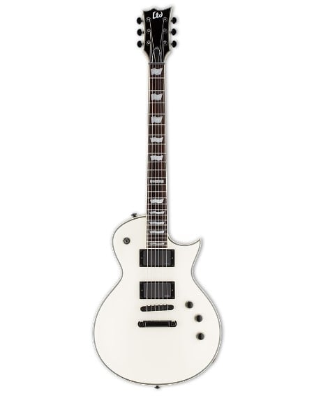 ESP LTD Eclipse EC-401 With EMG, Olympic White Finish Guitar
