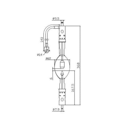 Barco DP4K-32B / Replacement Lamp XD4500HP/G