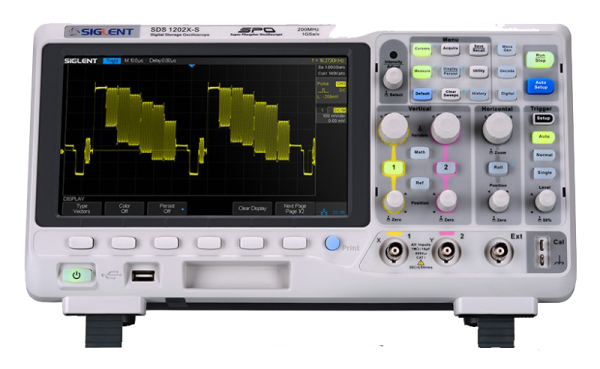 Siglent SDS1202X 200MHz Dual Channel Oscilloscope