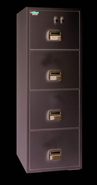 EAGLE SF-750-4TKX FIRE RESISTANT FILING CABINET, 4 DRAWERS, 2 KEYS LOCK