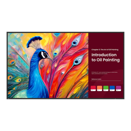 BenQ 65" Pantone Validated Pro Smart Signage Display – SH6504