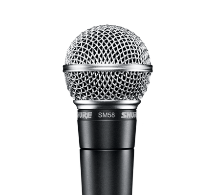 Shure SM58-LCE MICROPHONE Vocal Dynamic - Cardioid