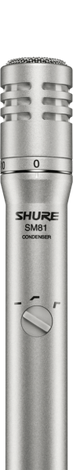 Shure SM81-LC - Cardioid Instrument Condenser Microphone