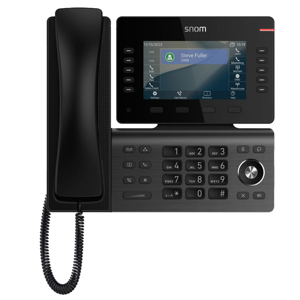 Snom D815 – Front View
