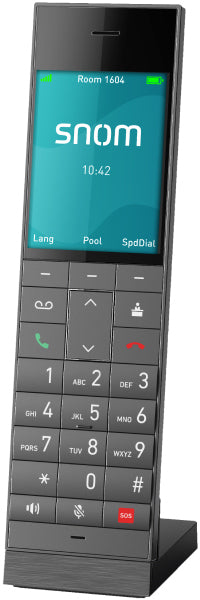 Snom HM2 – Handset and Cradle View