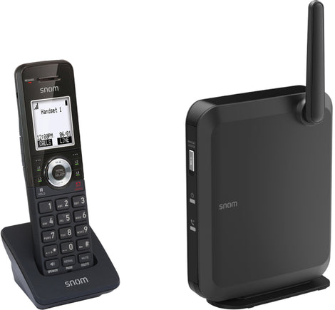 Snom M110 – Base Station and Handset View