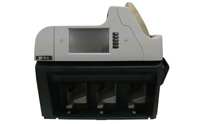 Hitachi ST-350 Multi-Currency Fitness Sorter & Banknote Counter, SKU ST-350