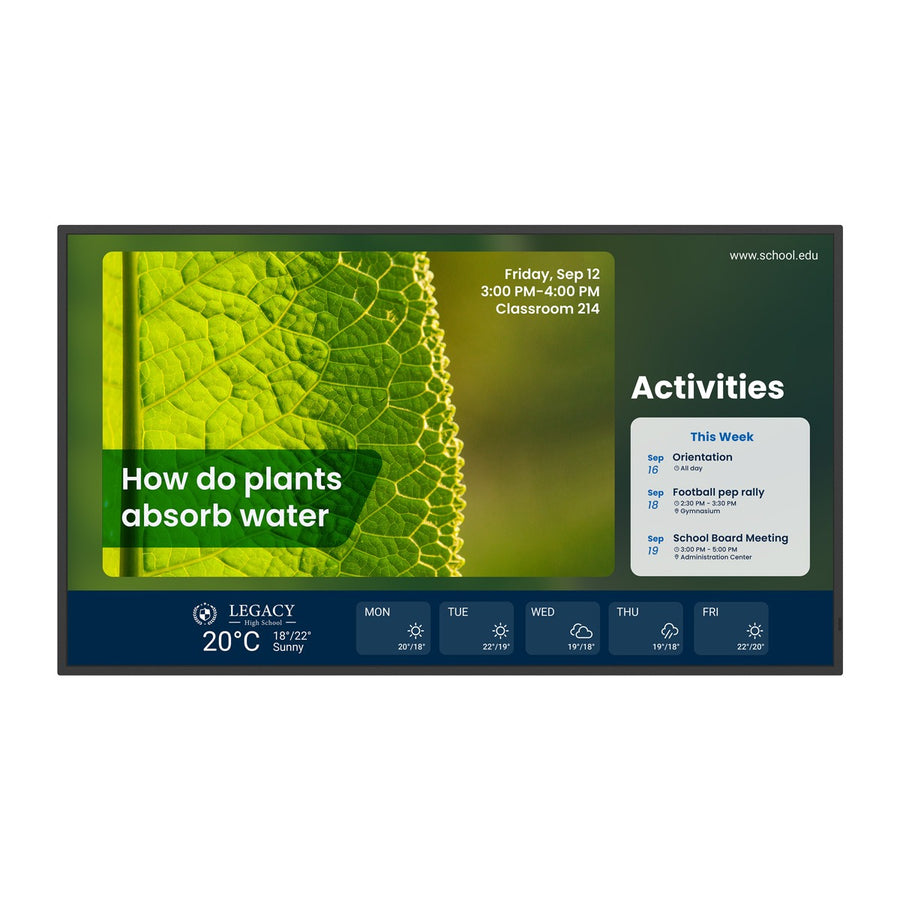 BenQ ST5502S 55-inch 4K UHD smart signage display