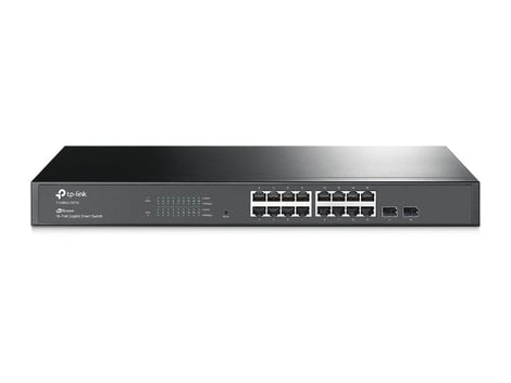 TP-Link JetStream16-Port Gigabit Smart Switch with 2 SFP Slots