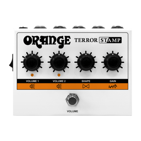Orange Terror Stamp 20-watt Valve Hybrid Guitar Amp Pedal