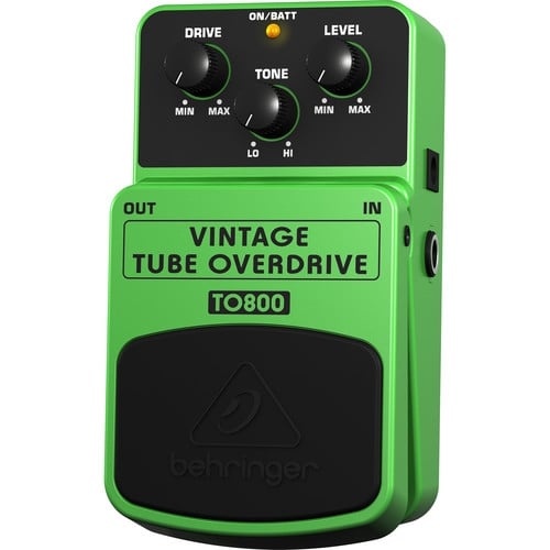 Behringer TO800 Vintage Tube-Sound Overdrive Effects Pedal