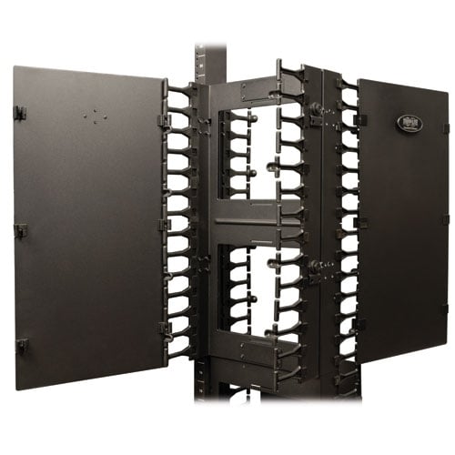 Smartrack Machine Tripp Lite SmartRack 12 in. Wide High Capacity Vertical Cable Manager ...