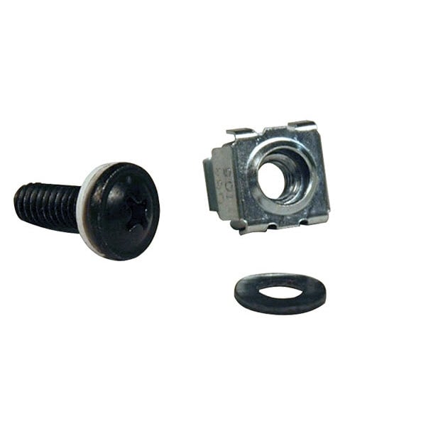 Tripp Lite SmartRack Square Hole Hardware Kit with 50 M5 Screws and Washers
