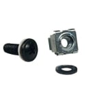 Tripp Lite SmartRack Square Hole Hardware Kit with 50 M5 Screws and Washers