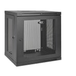 Tripp Lite SmartRack 12U Low-Profile Switch-Depth Wall-Mount Rack Enclosure Cabinet