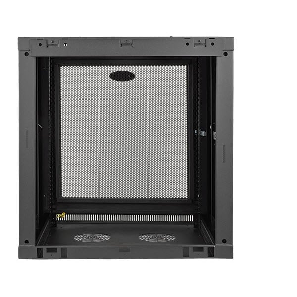 Tripp Lite SmartRack 12U Low-Profile Switch-Depth Wall-Mount Rack Enclosure Cabinet