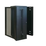 Tripp Lite SmartRack 26U Low-Profile Switch-Depth Rack Enclosure Cabinet, Hinged Back