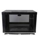 Tripp Lite SmartRack 6U Low-Profile Switch-Depth Wall-Mount Rack Enclosure Cabinet