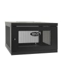 Tripp Lite SmartRack 6U Low-Profile Switch-Depth Knock-Down Wall-Mount Rack Enclosure Cabinet