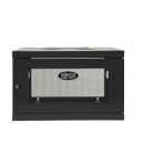 Tripp Lite SmartRack 6U Low-Profile Switch-Depth Knock-Down Wall-Mount Rack Enclosure Cabinet