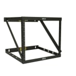 Tripp Lite SmartRack 8U/12U/22U Expandable Ultra Low-Profile Patch-Depth Wall-Mount 2-Post Open Frame Rack