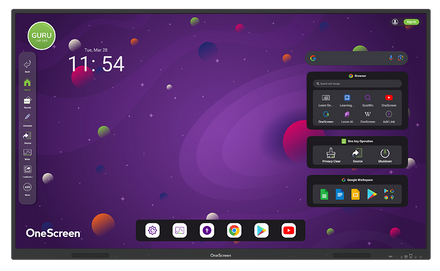 OneScreen Core 4K interactive display
