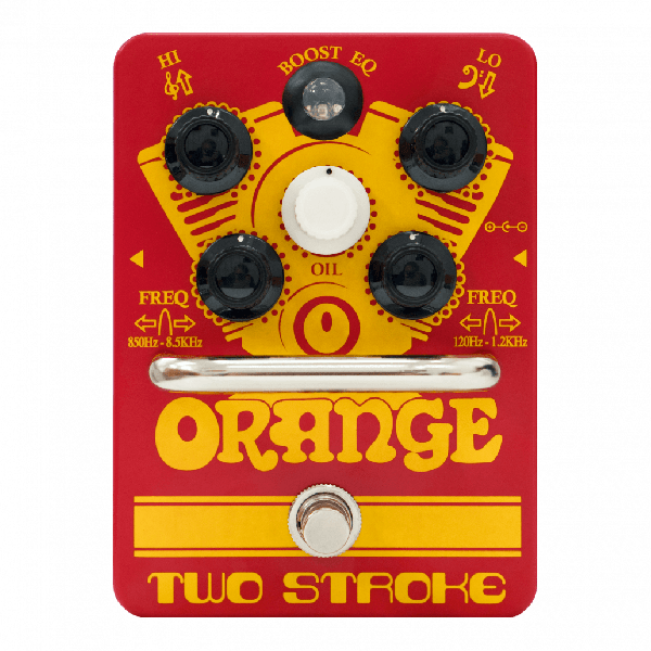 Orange Two Stroke Boost EQ Pedal