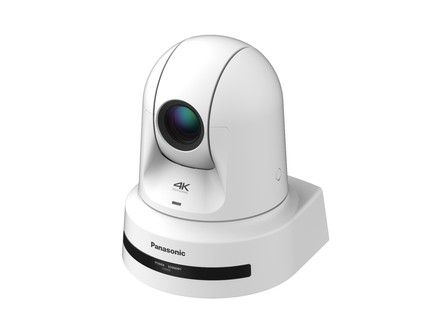 Panasonic AW-UE80 4K 60p dome-style PTZ camera with 24x optical zoom