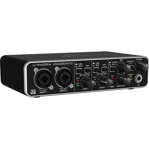 Behringer UMC204HD USB 2.0 Audio Interface