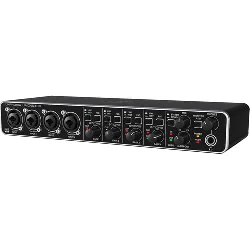 Behringer U-PHORIA UMC404HD USB 2.0 Audio & MIDI Interface