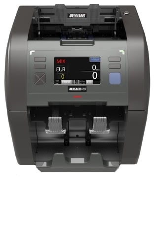 Magner 165 Multi Currency Mix Value with Counterfeit Detection Counting Machine