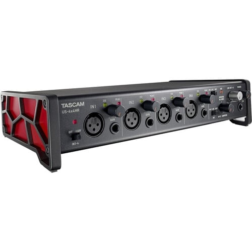 Tascam US-4x4HR Desktop 4x4 USB Type-C Audio & MIDI Interface
