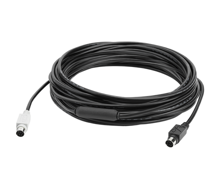 Logitech GROUP 10M Extender Cable – Flexible Extension Solution for Mid-Size Meeting Rooms