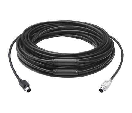 Logitech GROUP 15M Extended Cable – Extended Connectivity Solution for Large Meeting Rooms