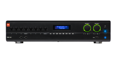 JBL VMA2120 Commercial Series 120W Bluetooth-Enabled Mixer/Amplifier