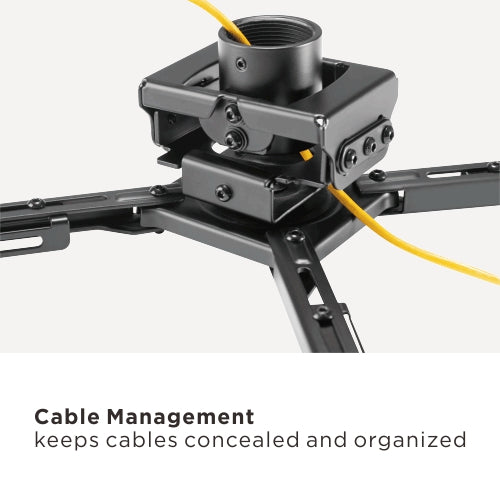 VSYS VPM-20-H universal projector interface bracket, front view