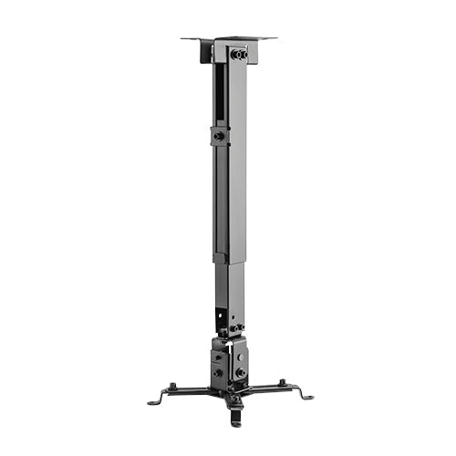 VSYS VPM-2G universal wall and ceiling projector mount in black