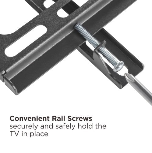 VSYS VS01E-46F low-profile fixed TV wall mount front view