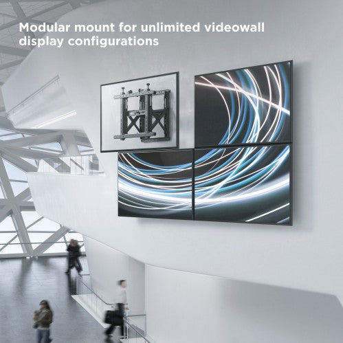 VSYS VSVW13-610T push-pull video wall mount front view