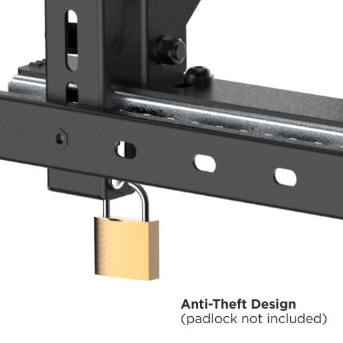 VSYS VSVW13-610T push-pull video wall mount front view