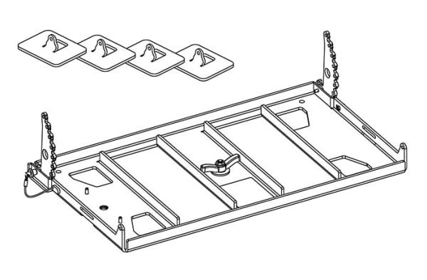 JBL VTX A8 BP Base Plate