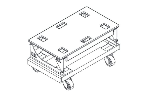 JBL VTX A8 VT Vertical Transporter cart