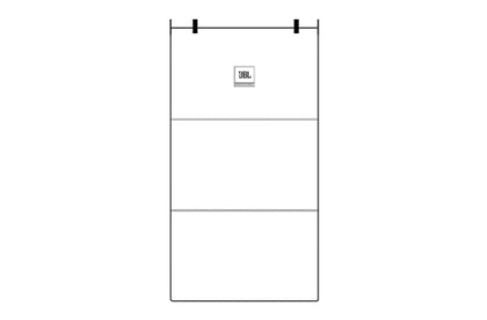 JBL VTX S25 VT CVRW Vertical Transporter Cover Wrap