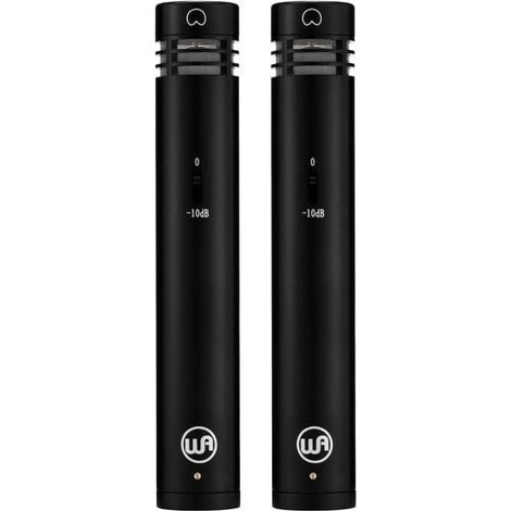 Warm Audio WA-84 Small Diaphragm Condenser Microphone - Stereo Pair Black