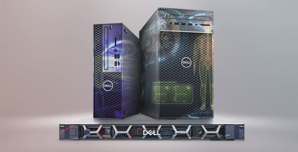 Dell Precision 3630 Tower Work station (Intel Xeon E-2174G, 16GB, 256GB SSD, 1TB HDD, Windows 10 Pro)
