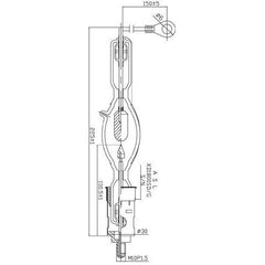 Christie CP2230/ Replacement Lamp XD2000HTP/G
