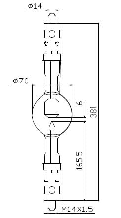 Christie CP4230 / Replacement Lamp XD4500HTP/G